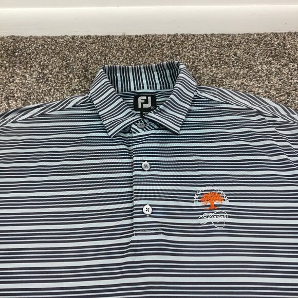 FootJoy Other - Kiawah Island Ocean Course Polo Shirt FootJoy Performance Striped Mens XL